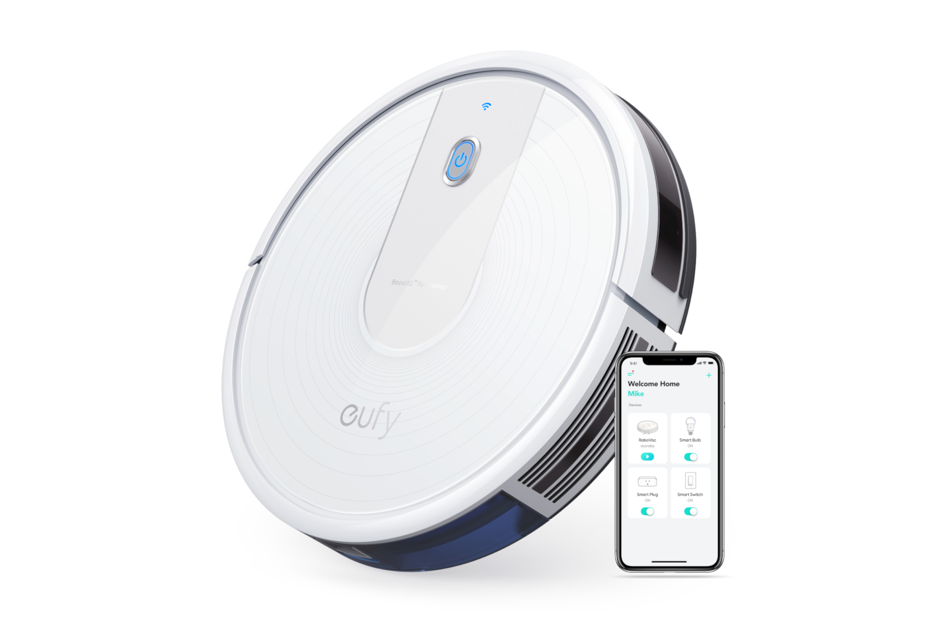 Anker、スマホからコントロールできるロボット掃除機「Eufy RoboVac