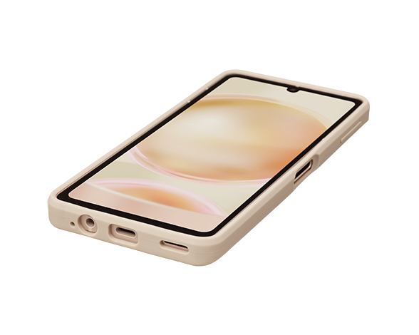 シャープ純正] AQUOS sense8 シリコンケース/ライトカッパー | 公式