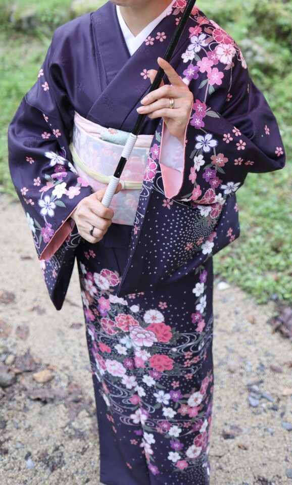 訪問着プラン 藤色桜模様訪問着 | COCON NIKKO