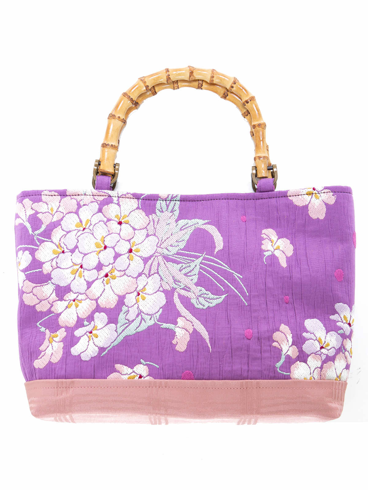 着物BAG 手提げバッグ KB100037｜正絹着物をリメイク -ONLY ONEを