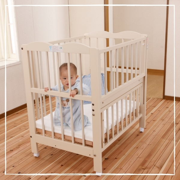 日本製ベビーベッド キンタローベッド