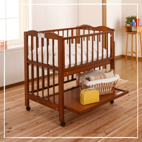 日本製ベビーベッド キンタローベッド