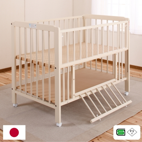 日本製ベビーベッド キンタローベッド