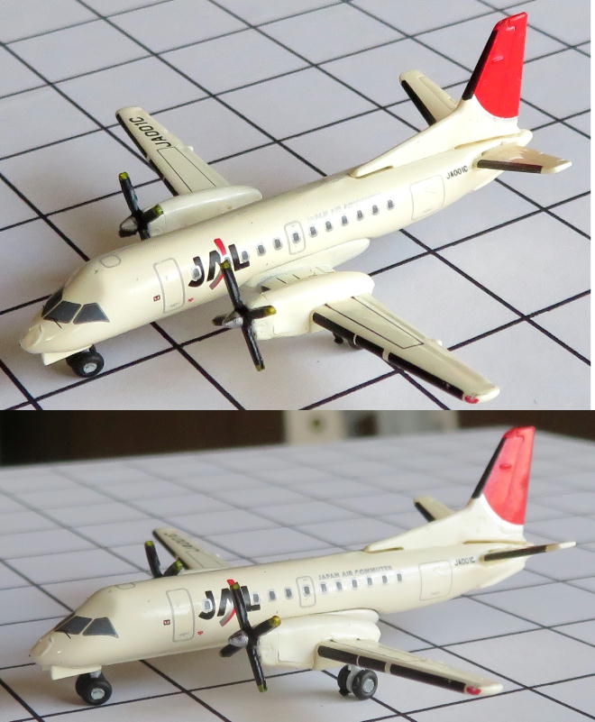 JAL旅客機コレクション 54号 SAAB340B 発売: KinutaHandicraft branch
