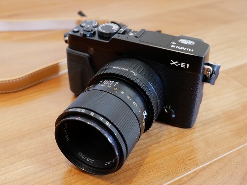 FUJIFILM X-E1』レビュー！レトロな操作感が楽しいオールドレンズ専用