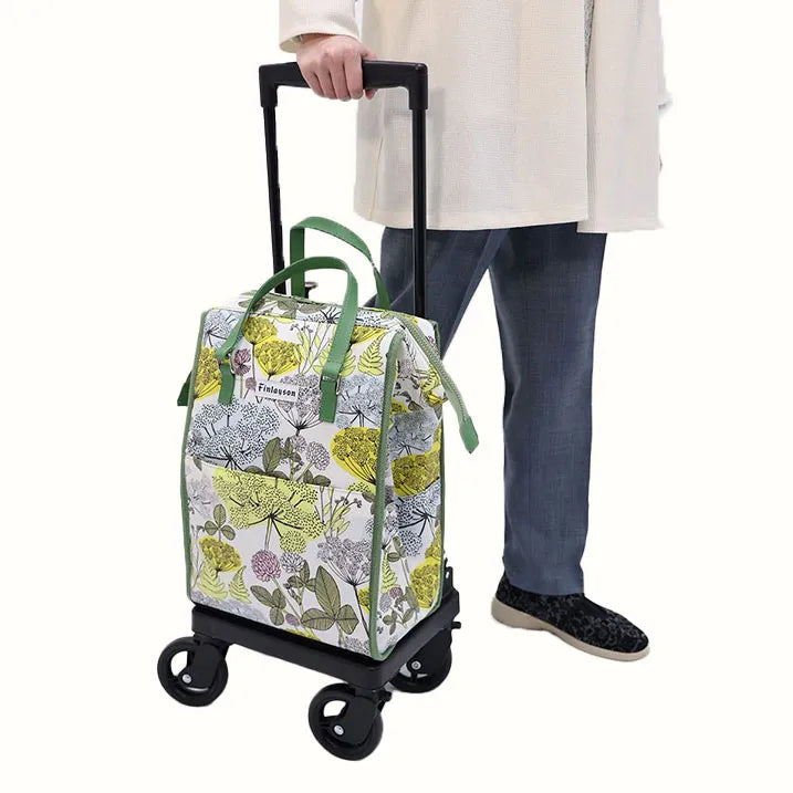 人気製品｜保冷仕様のバッグ】Finlayson 横押カート NIITTYPOLKU