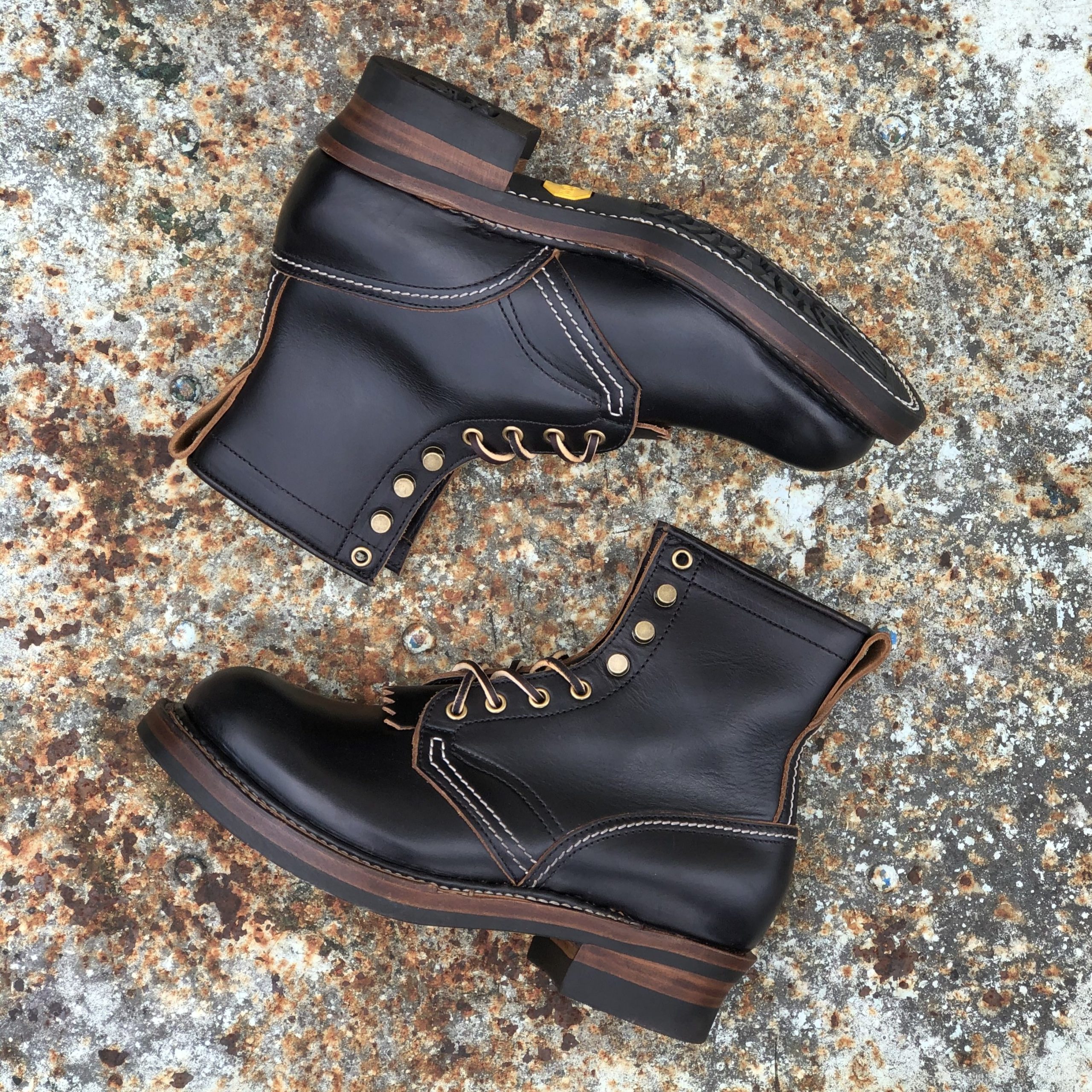 The Forest Ranger Logger Boots In Horween Leather - Kind Supply Co.