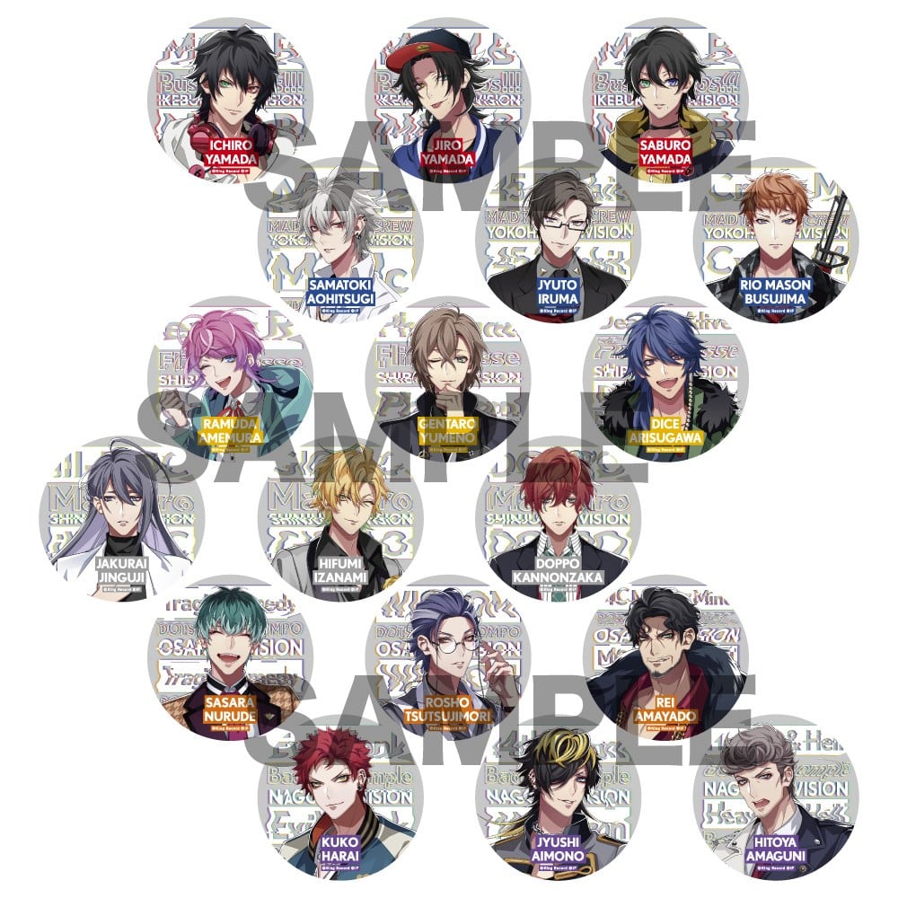 ヒプノシスマイク 有栖川帝統 HU02缶バッジ ヒプマイ ヒプノシスマイク 有栖川帝統 缶バッジ EW02 - メルカリ