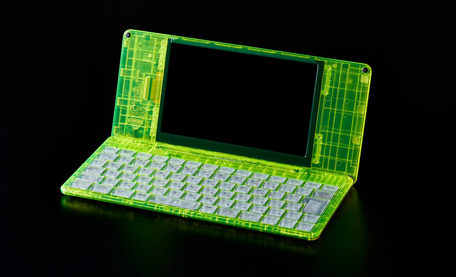 限定】デジタルメモ「ポメラ」DM250XY Crystal Neon Yellow