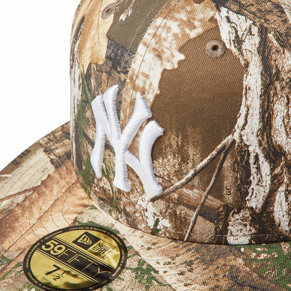 ニューエラ キャップ NEW ERA 59FIFTY Real Tree Camo ニューヨーク