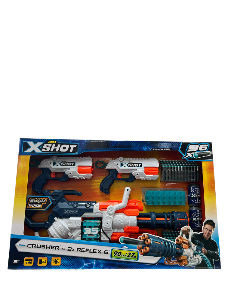 Zuru X shot - crusher & reflex 6 – KING'S PAWN CHATHAM