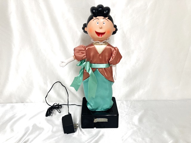 東芝 電球100年記念 サザエさん 店頭用 電動おしゃべり人形 非売品
