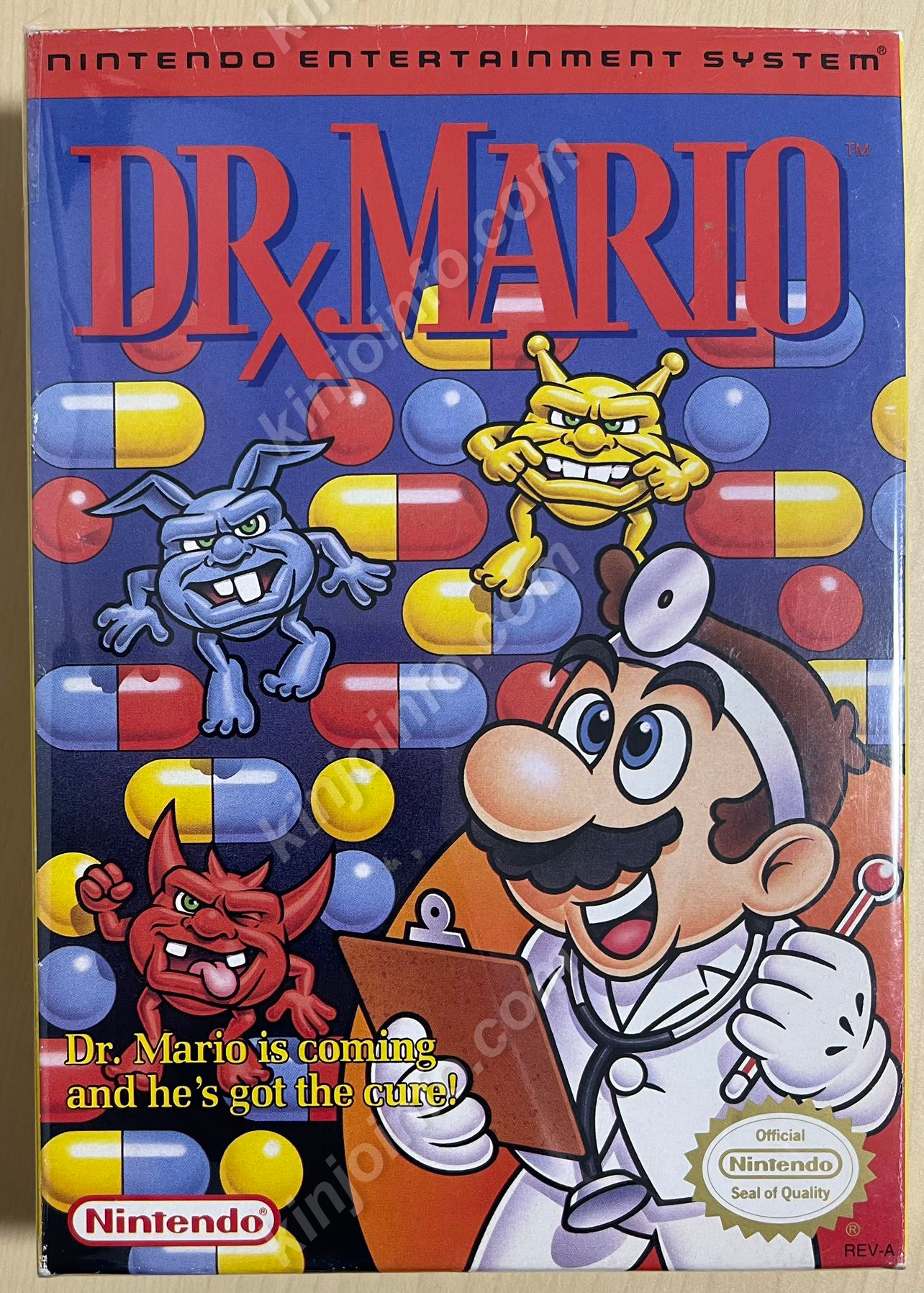 Dr. MARIO『ドクターマリオ』【中古美品・NES北米版】 / kinjoinfo