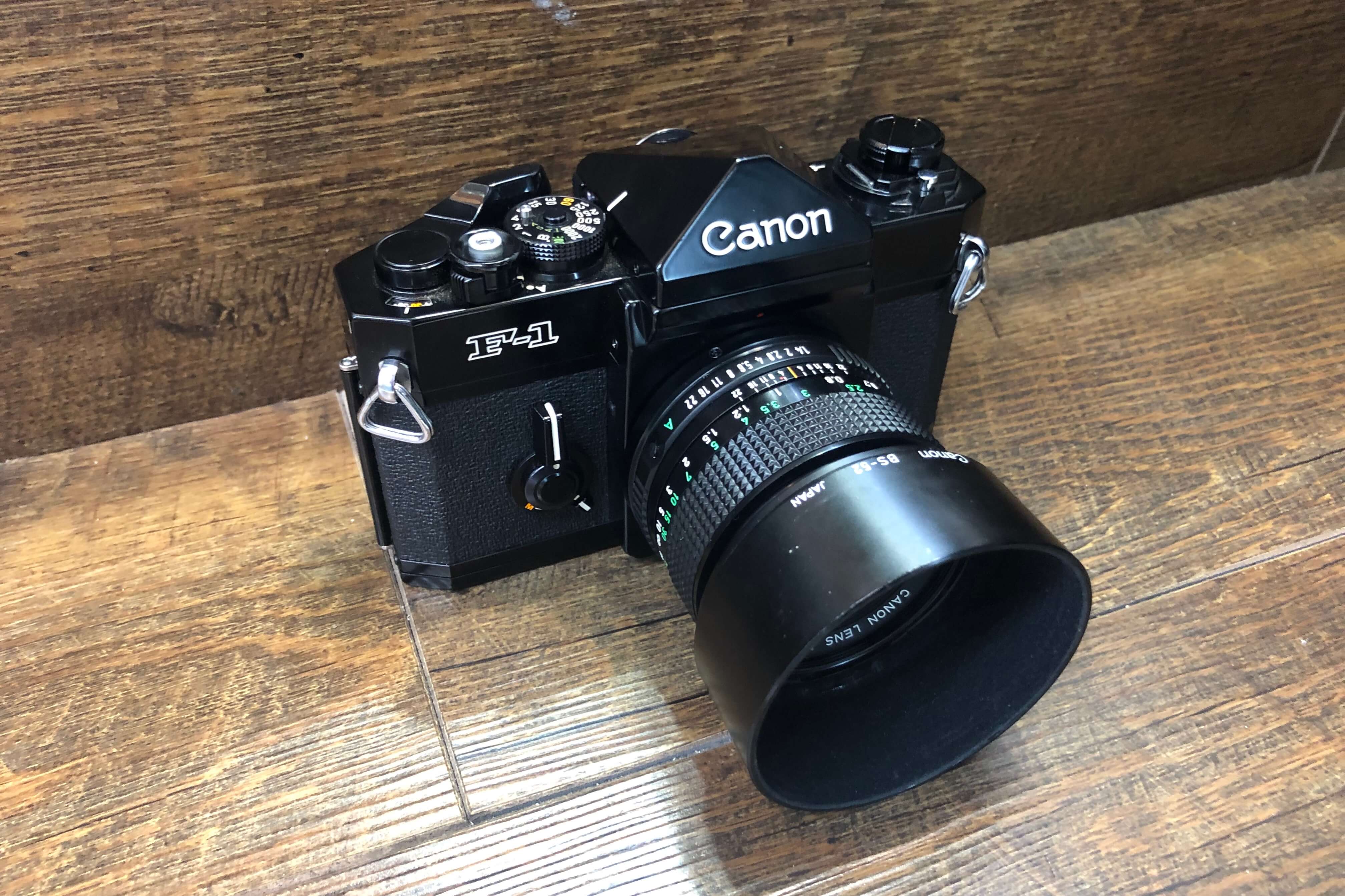 そして、人生初のCanon機は、機械式フィルムカメラ「F-1」になった