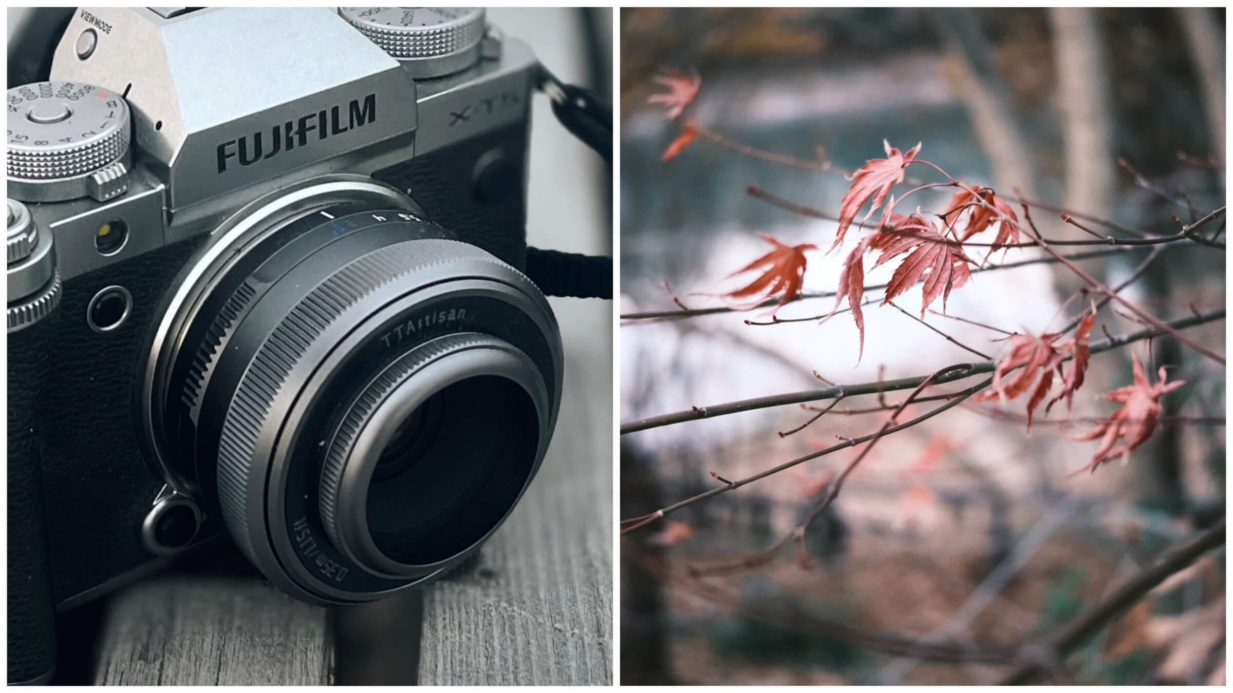 人気の焦点距離 TTArtisan AF 27mm f2.8 Xマウントは、FUJIFILMの