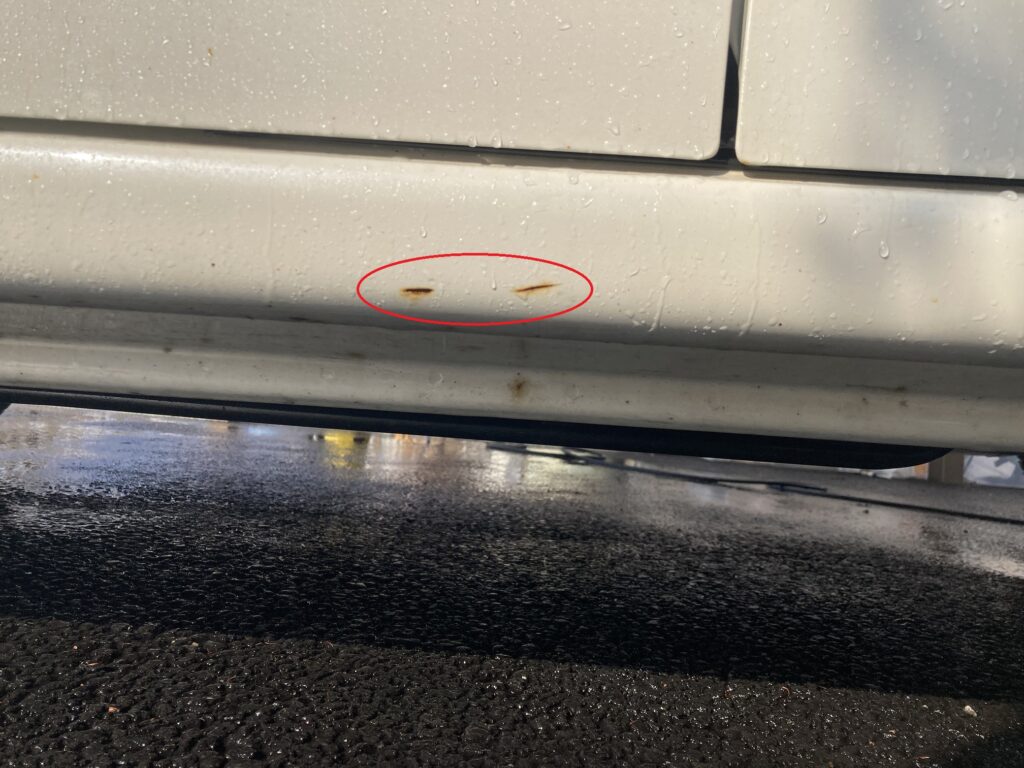 小傷を放置すると… | 車のコーティング ルームクリーニングは岩手県