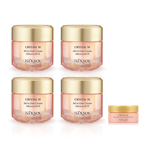 クリスタル Wオールインワンクリーム アドバンスト EX | ISAKNOX | QVC