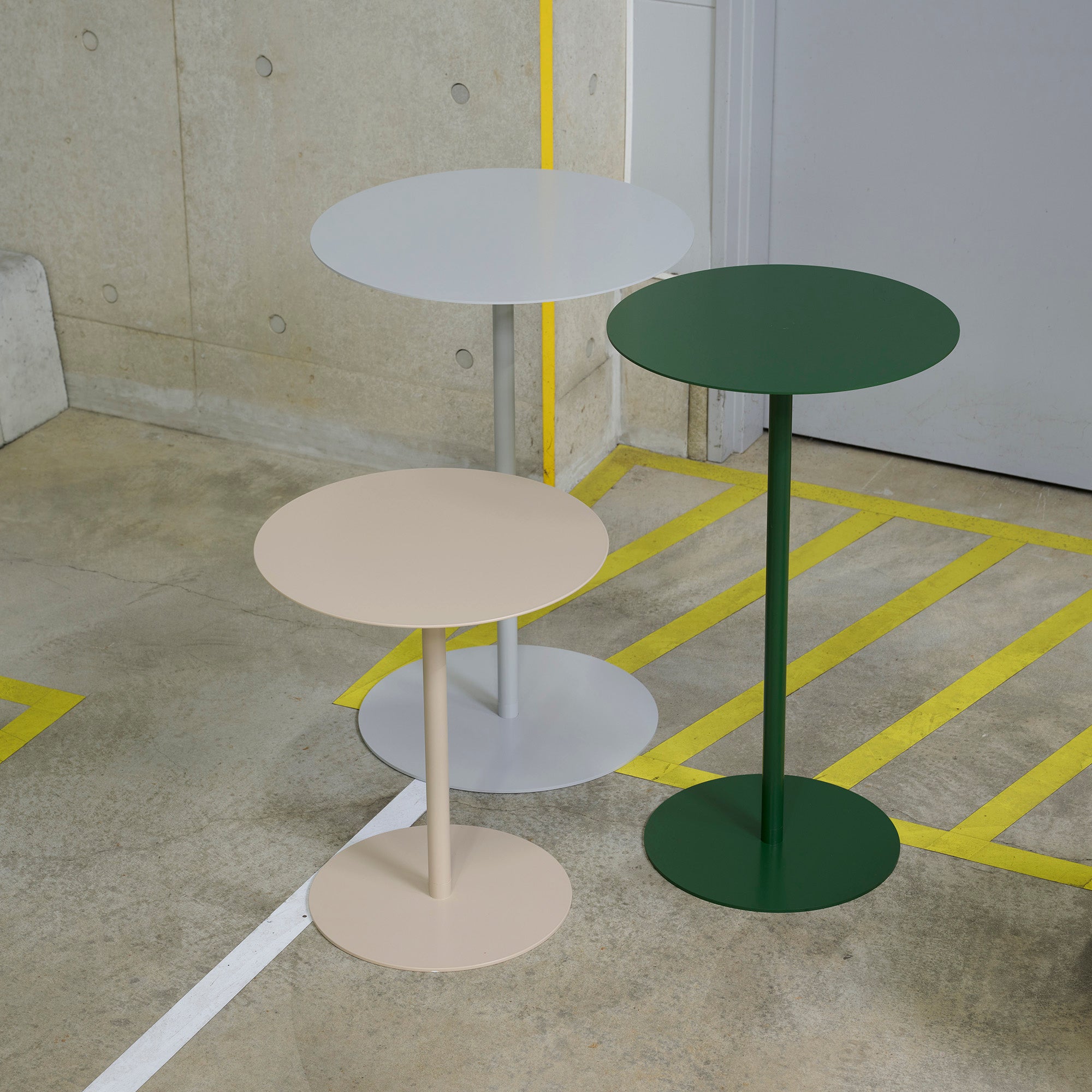 サイドテーブル-02-ライトグレー - KIT