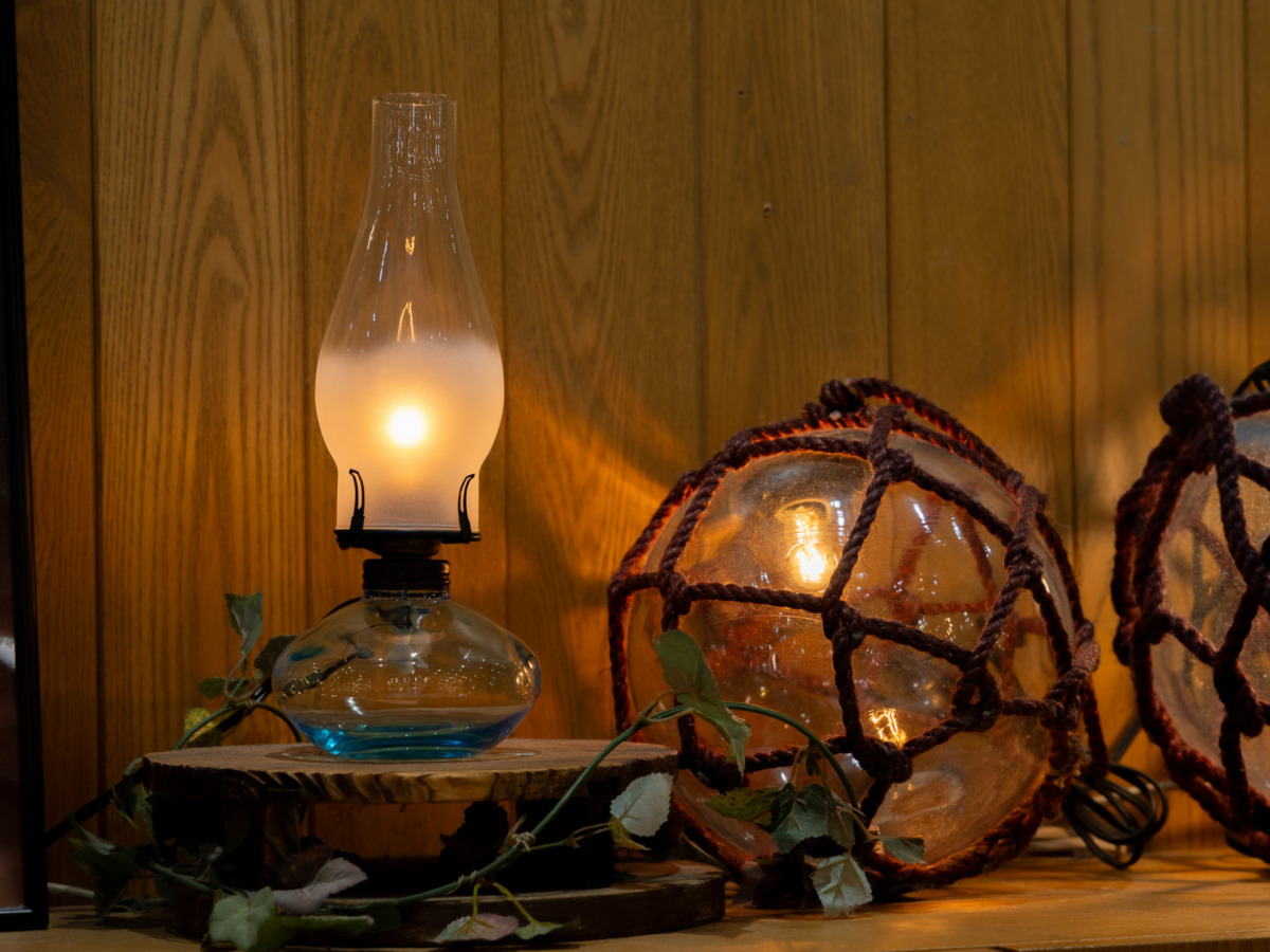 原点の灯火 カントリーフロア | 北一硝子