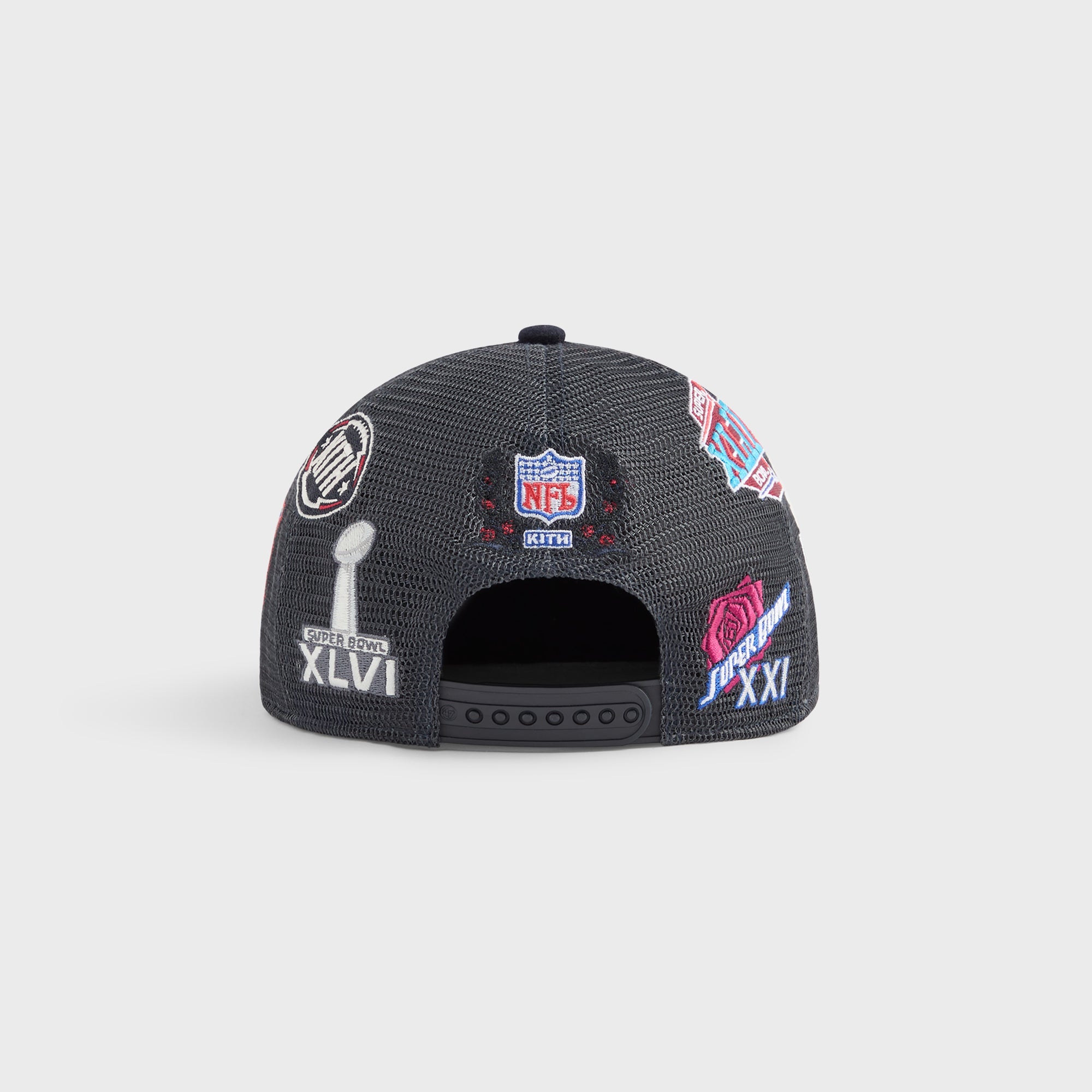 Kith & '47 for the NFL New York Giants Wool Hitch Trucker Hat - Noctur