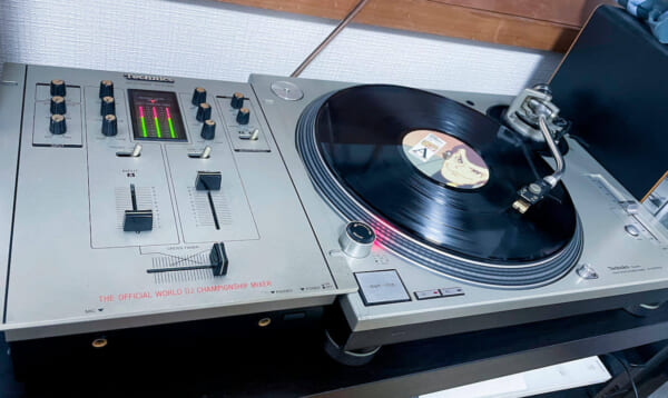 レコードプレイヤー】technics sl-1200 mk3dを貰いました【ターン