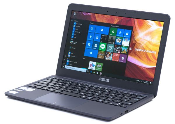 ASUS VivoBook E200HA自腹レビュー！税込み2万円台の軽量＆低スペック