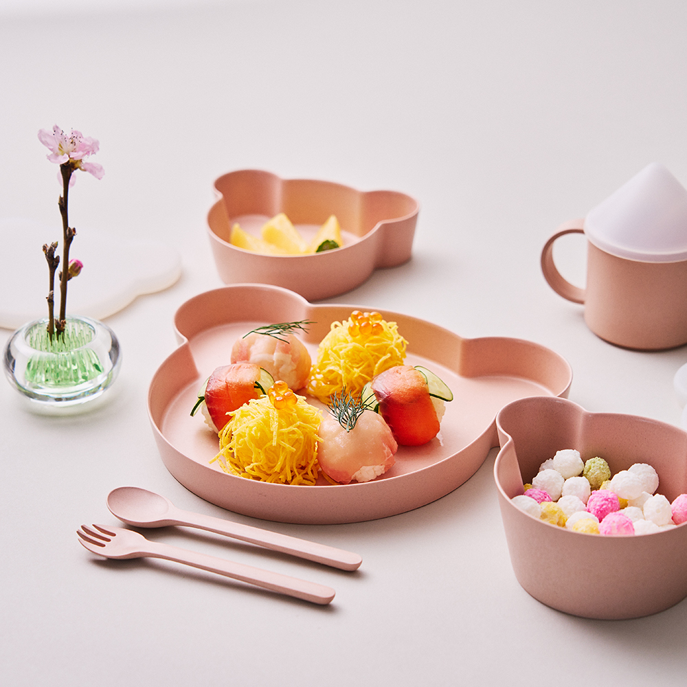 tak｜ビオ キッズディッシュ プレート ベア | KONCENT Web shop