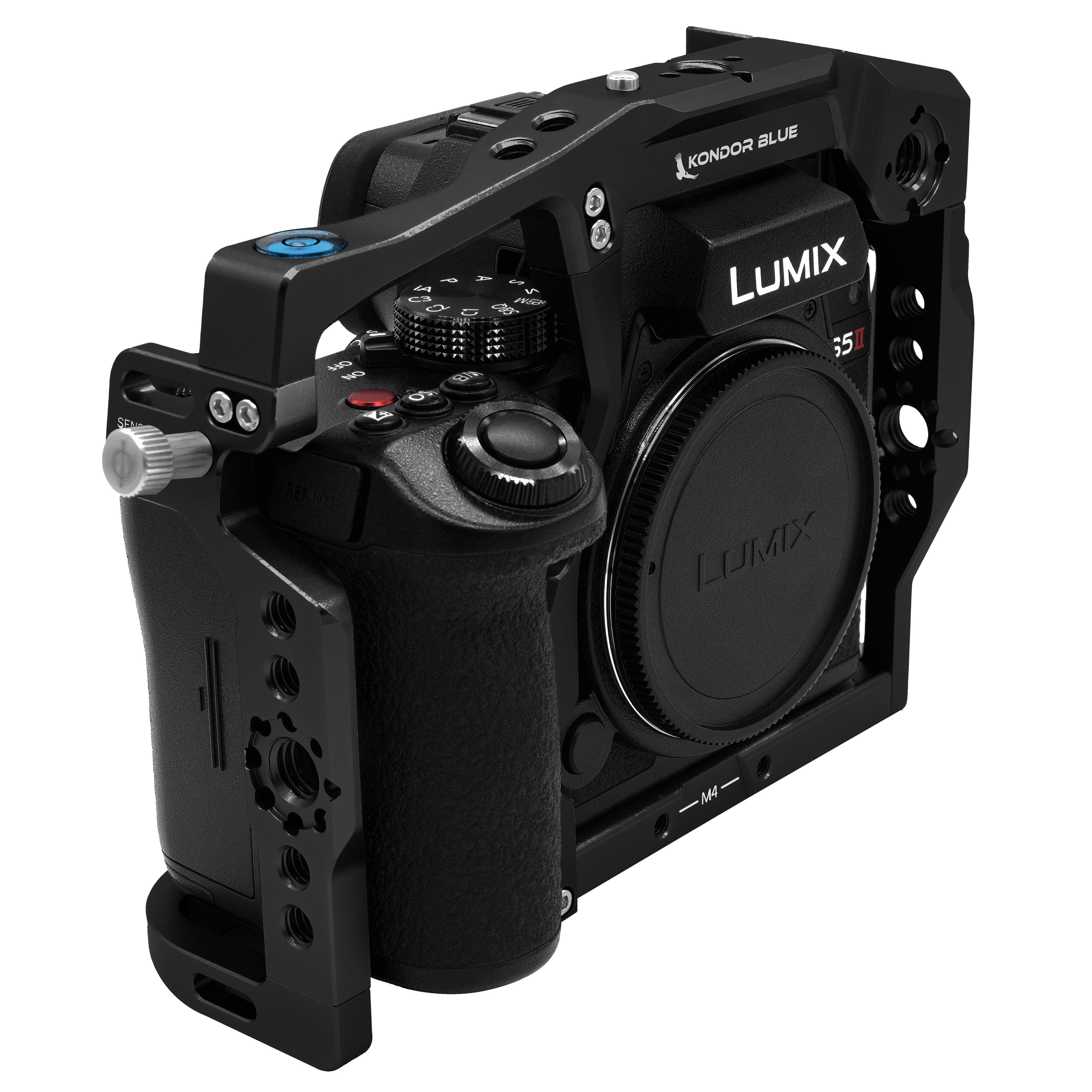 Panasonic Lumix S5II/X Cage – Modular Rig + Top Handle Option
