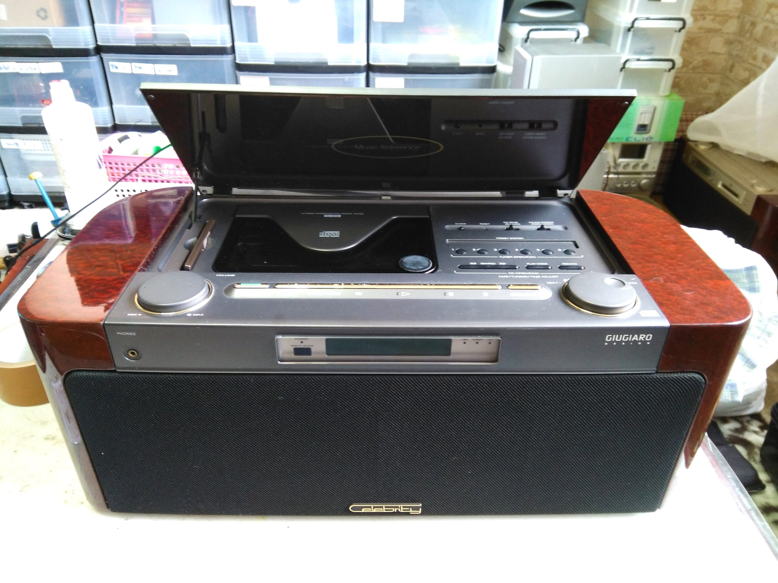 SONY セレブリティ D-3000のCD読み込み調整、バックライト交換、ボタン