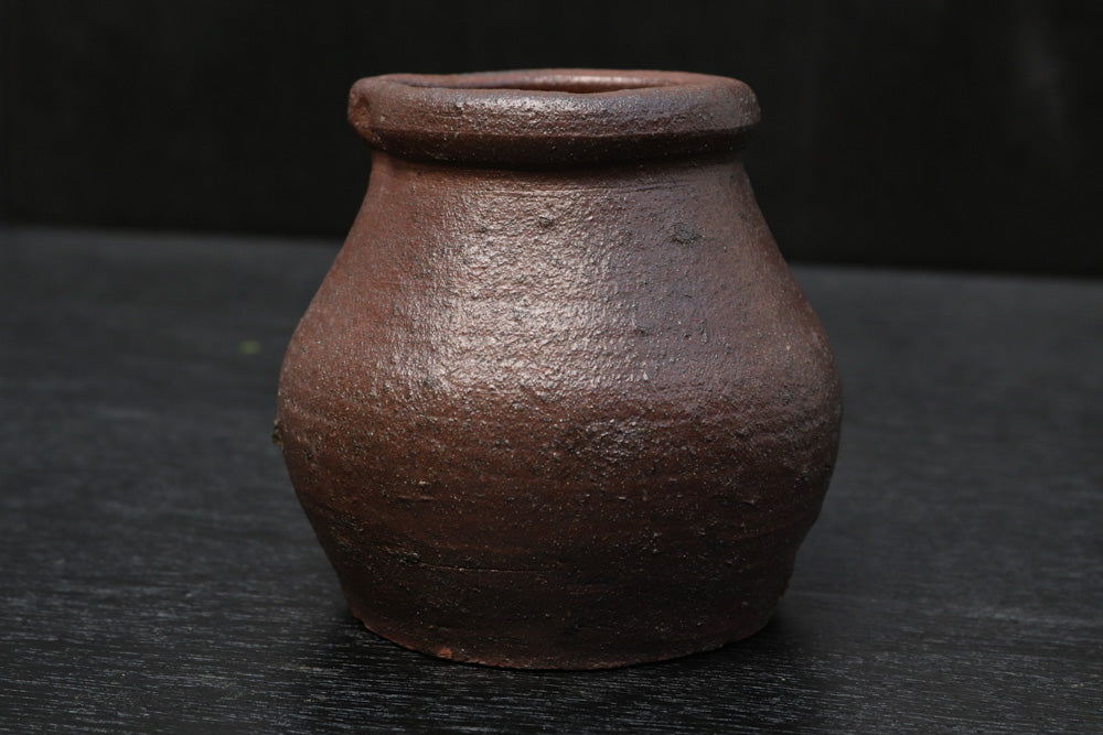 ゆったりと丸みのついたお歯黒壺 DB9812b – 古福庵 [ KOFUKUAN