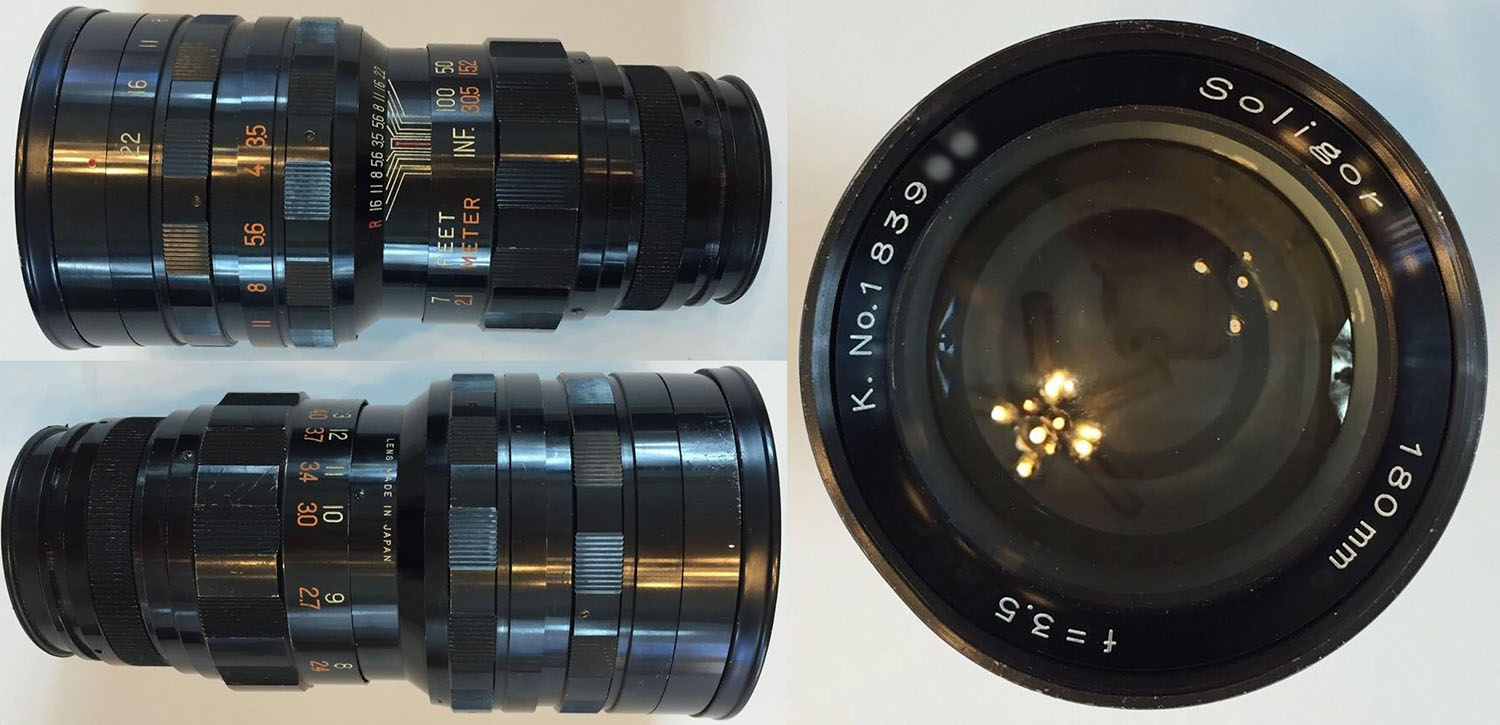 初期ミランダ用ソリゴールレンズとその周辺／さまざまな記号編（中編