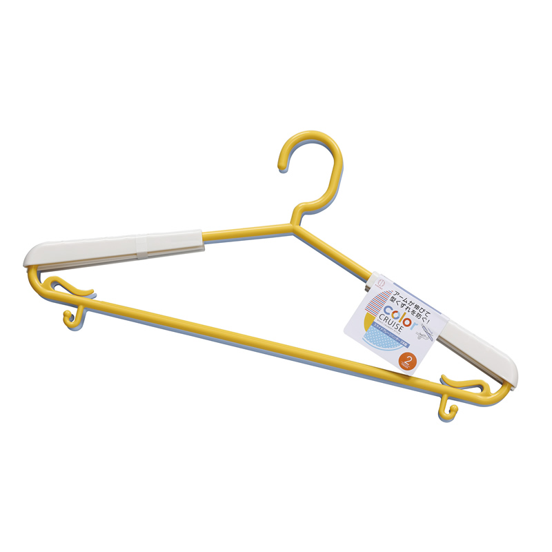 color CRUISE スライドプレーンハンガー2本組 | 商品情報 | KOKUBO