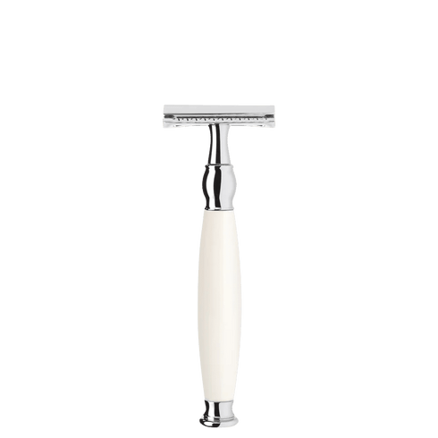 MUHLE｜SOPHIST シェービングセット・カップ付／ホワイトポセラン 替刃