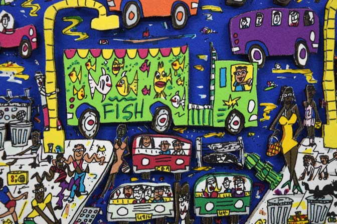 ジェームス・リジィ（JAMES RIZZI）「TOO MANY PEOPLE IN THE CITY」3D