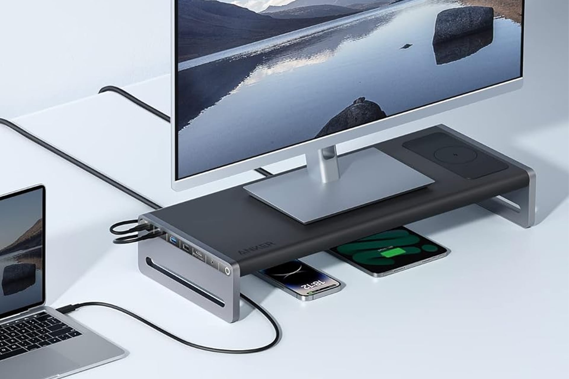 Anker 12-in-1 Docking Station That Doubles as a Monitor Stand