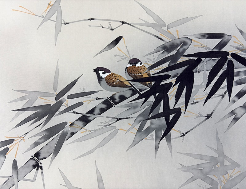 竹雀｜新・古美術 高美堂（こうびどう）｜掛軸販売・通販・買取｜骨董