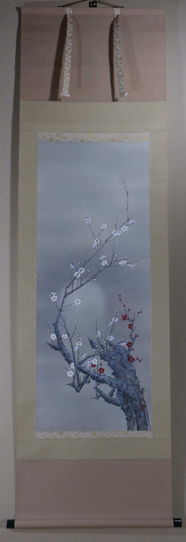 紅白梅｜新・古美術 高美堂（こうびどう）｜掛軸販売・通販・買取