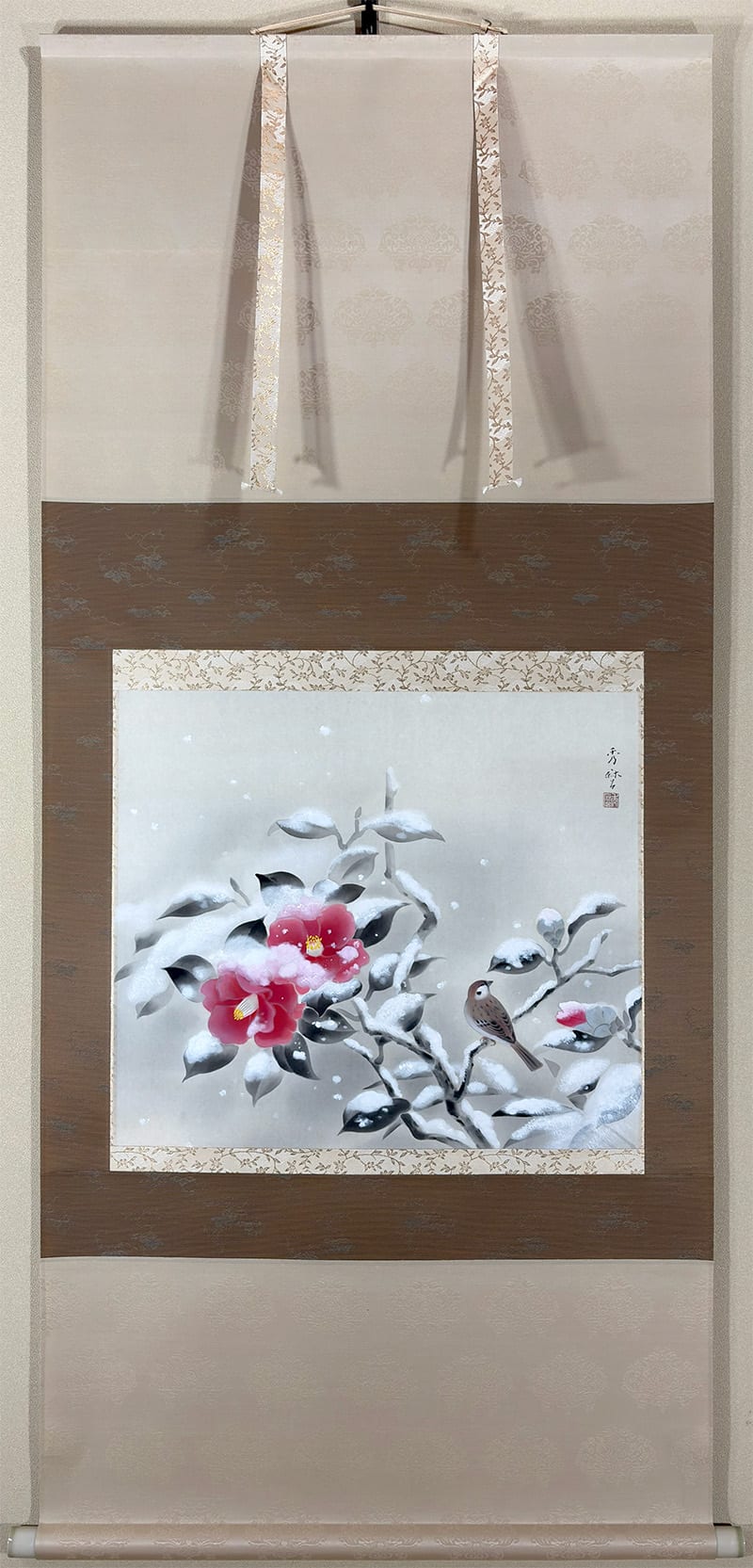 寒椿｜新・古美術 高美堂（こうびどう）｜掛軸販売・通販・買取｜骨董