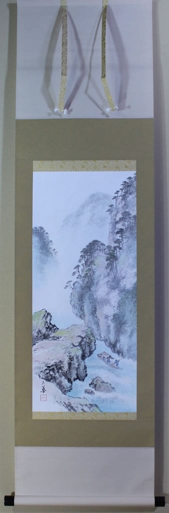 嵐峡の春｜新・古美術 高美堂（こうびどう）｜掛軸販売・通販・買取