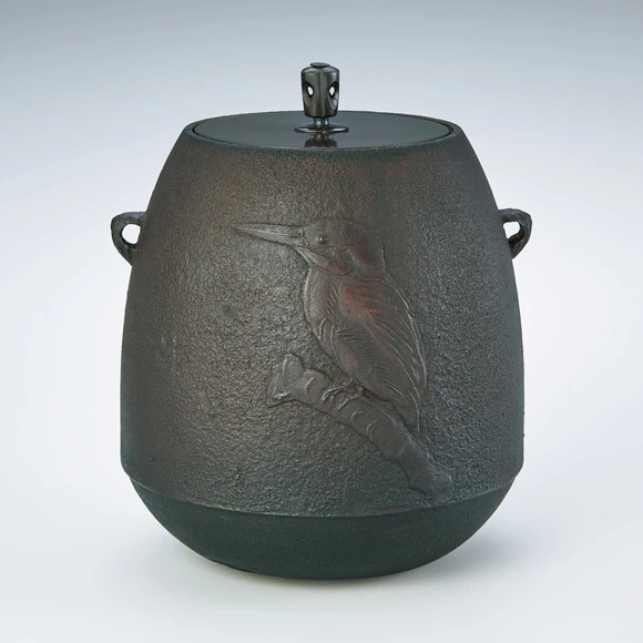 肩衝釜(三代 長野垤志)｜ギャラリージャパン