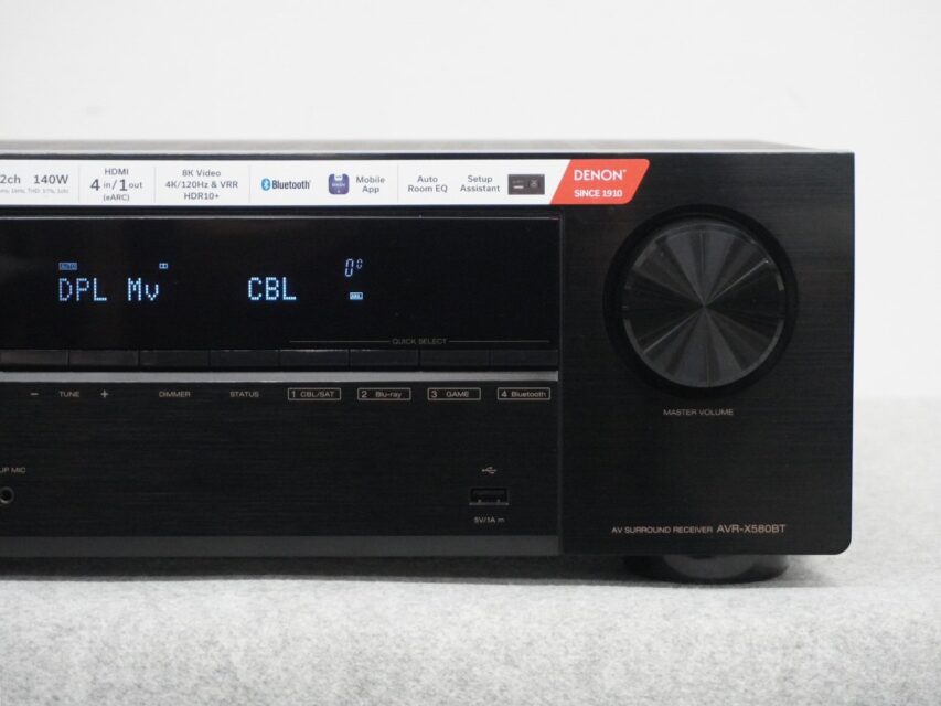 DENON AVR-X580BT AVアンプ | [公式] オーディオ機器のクロスオーディオ