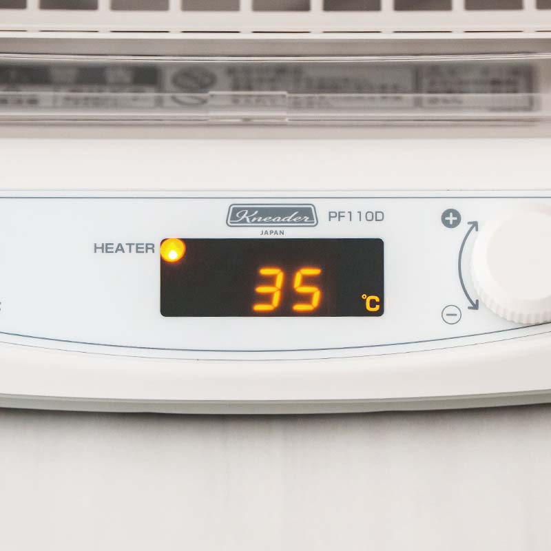洗えてたためる発酵器mini PF110D | 日本ニーダー株式会社