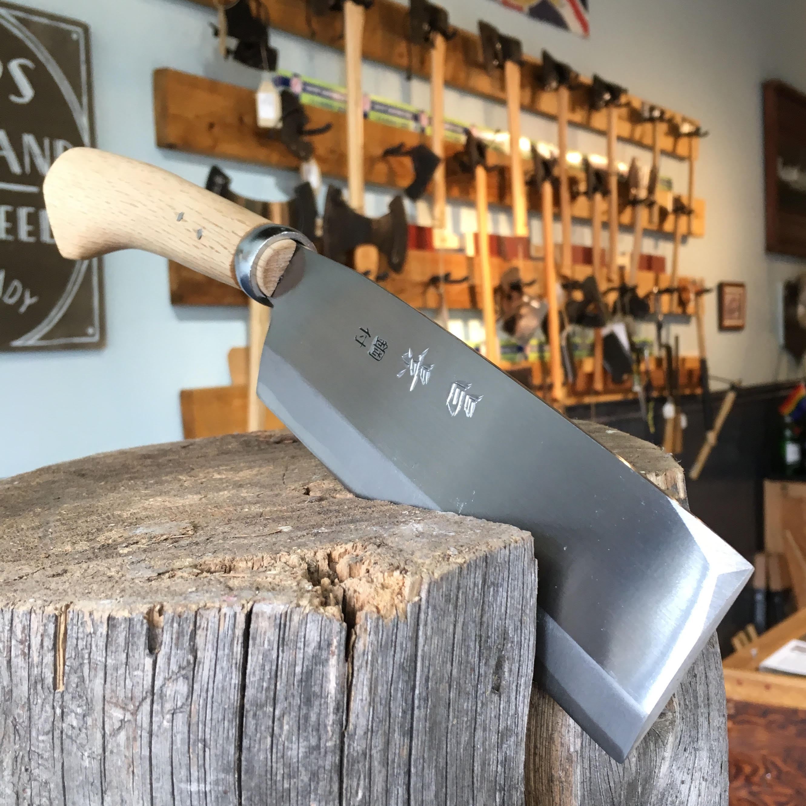 Tsunehisa 別誂 Migaki Koshi Nata Japanese Hatchet 165mm with