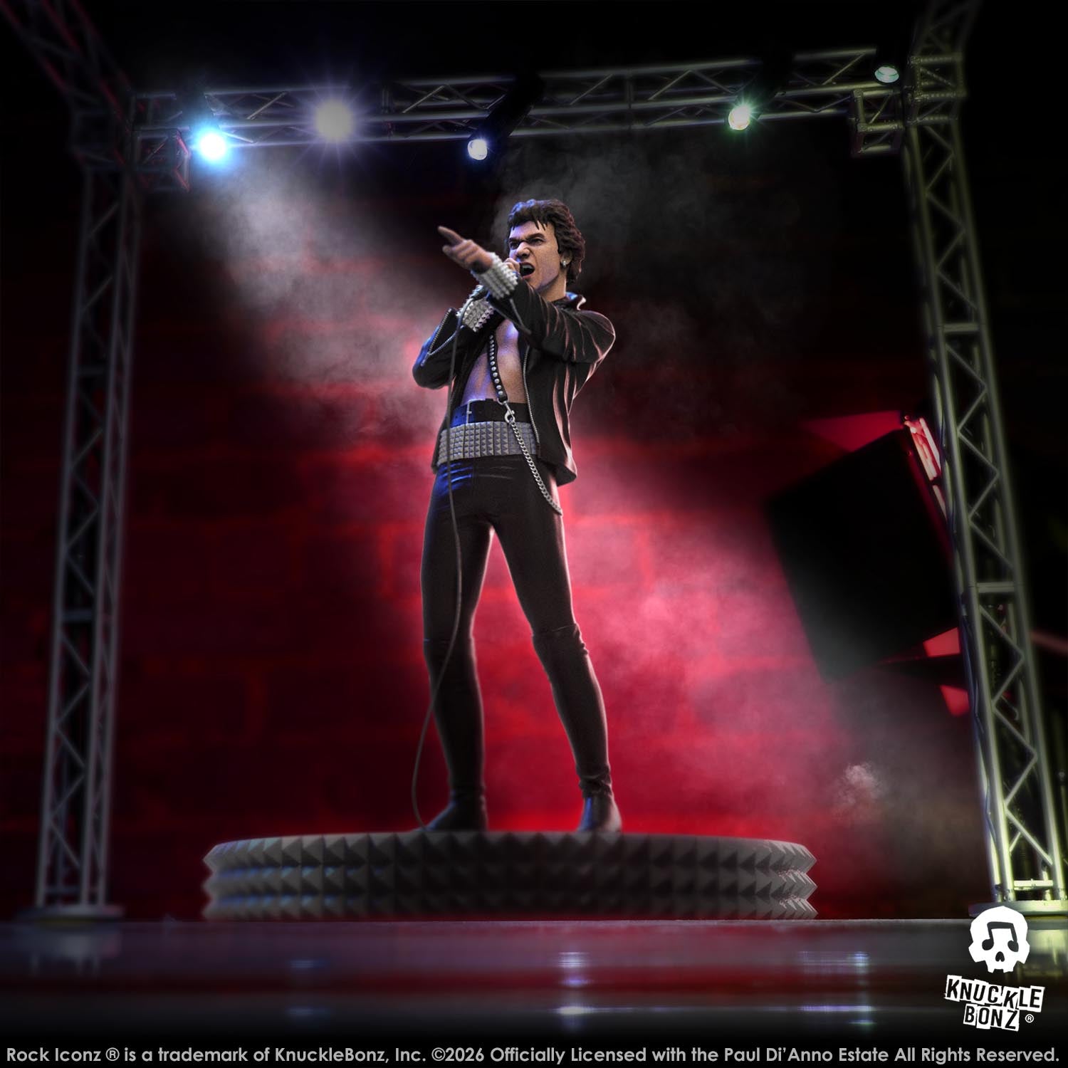 Paul Di'Anno KnuckleBonz Statue