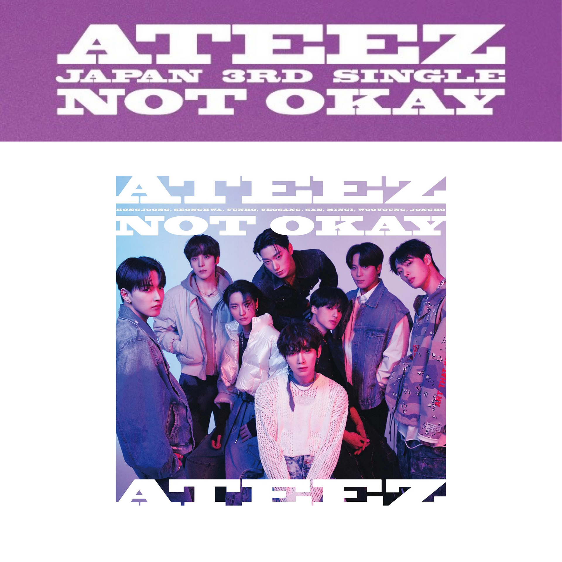 ATEEZ - NOT OKAY [Japanese Album] – K Stars