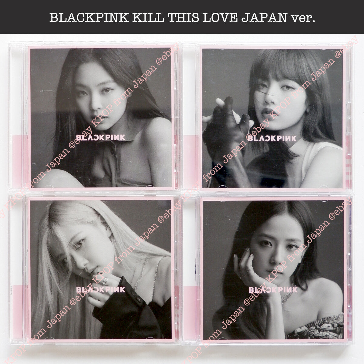 BLACKPINK KILL THS LOVE 直筆サイン入りアルバム｜