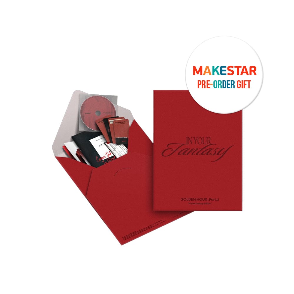 ATEEZ - 12th Mini Album GOLDEN HOUR Part 3 In Your Fantasy Edition (Li