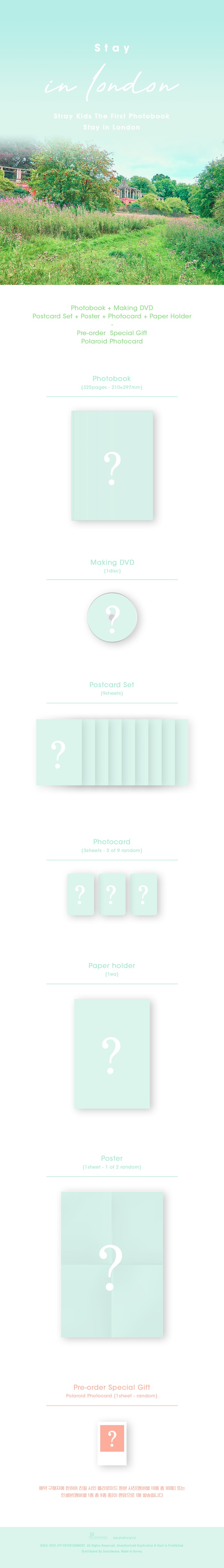 STRAY KIDS STAY IN LONDON 1ST PHOTOBOOK - Kpop USA