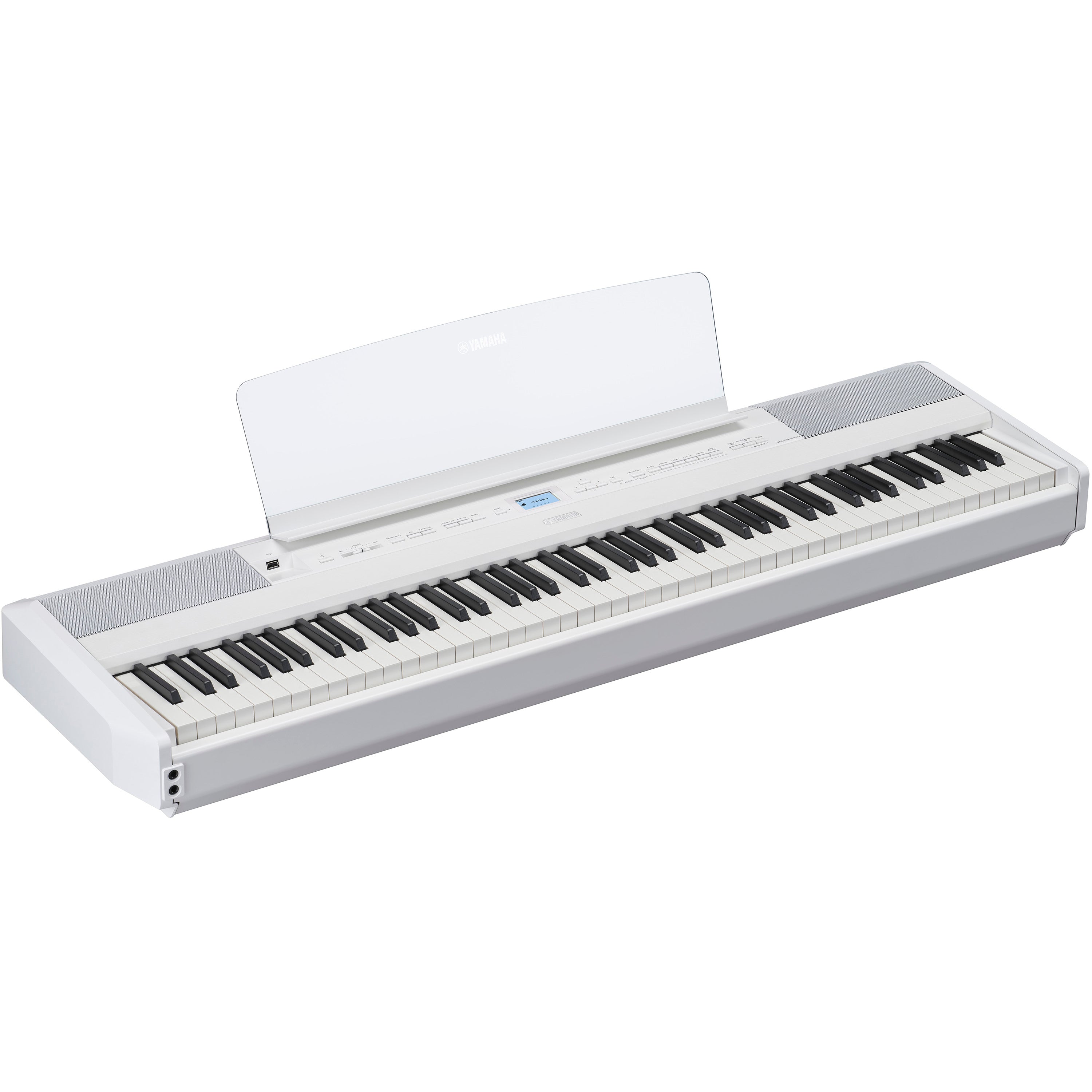 Yamaha P-525 Digital Piano - White STAGE ESSENTIALS BUNDLE – Kraft