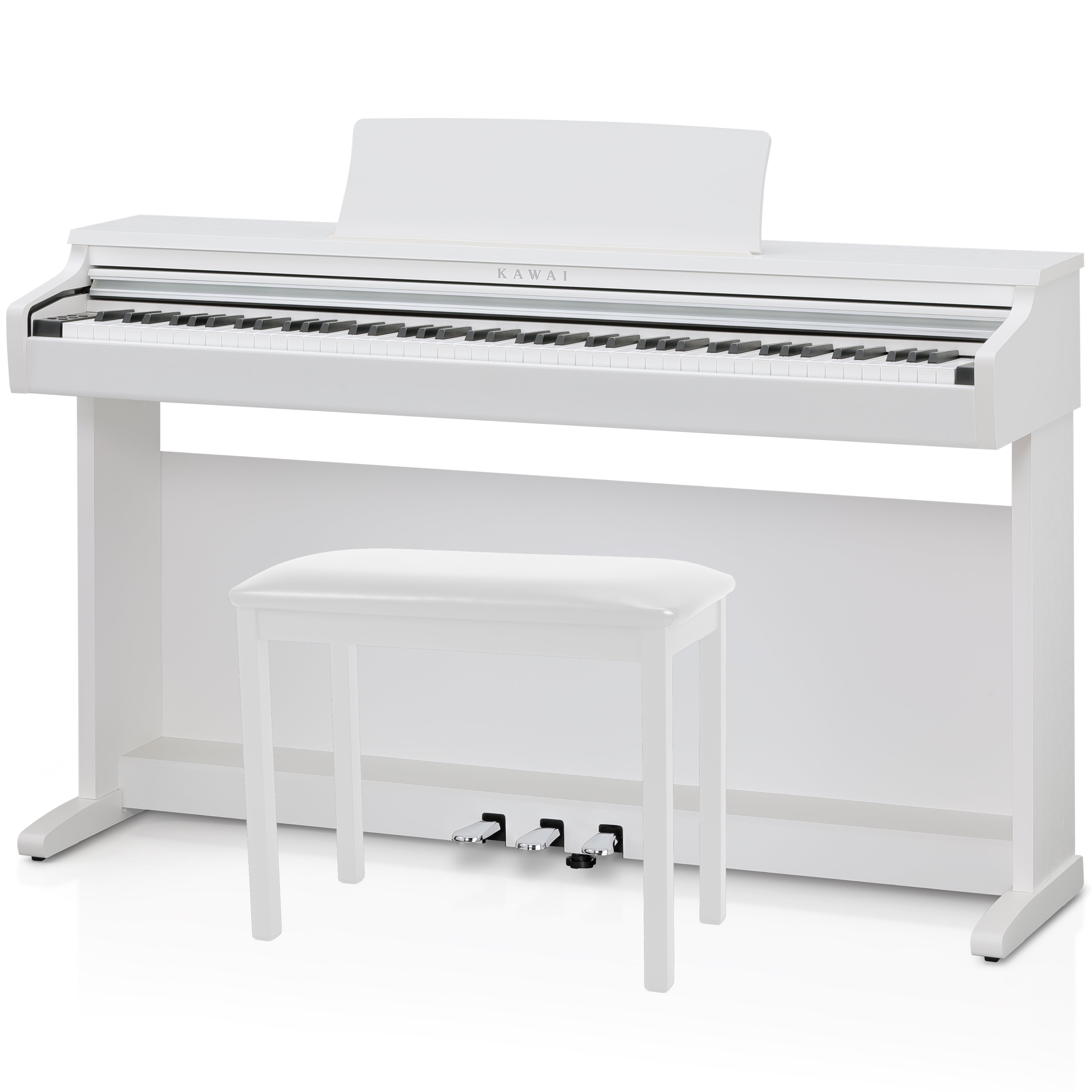 Kawai KDP120 Digital Piano - White COMPLETE HOME BUNDLE – Kraft Music